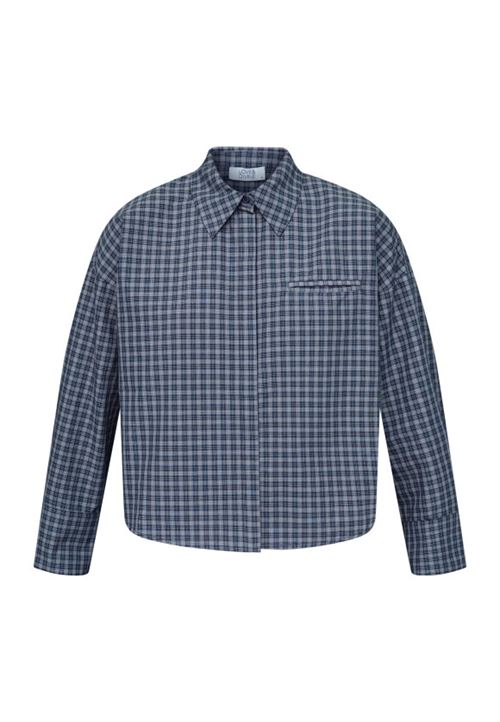 LOVE & DIVINE SKJORTEN, LOVE 1495-2, NAVY CHECK